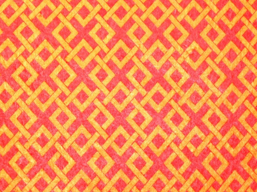 Camelot Fabrics Orange Stiff Felt Fabric