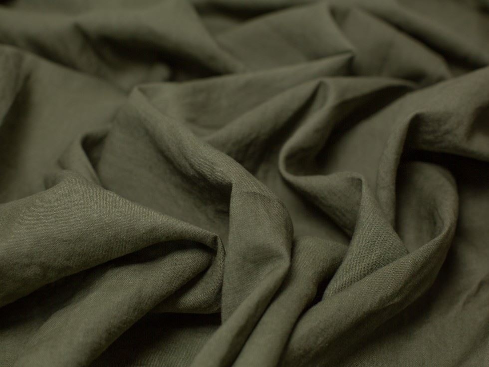 Minerva Core Range Washed Slub 100% Linen Fabric 145cm / 58" Wide - per metre - Picture 12 of 34