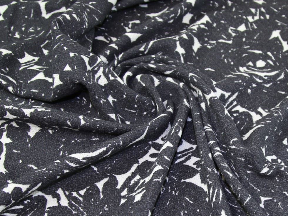 Charcoal Grey Deadstock 100% Pure Wool Coating Fabric