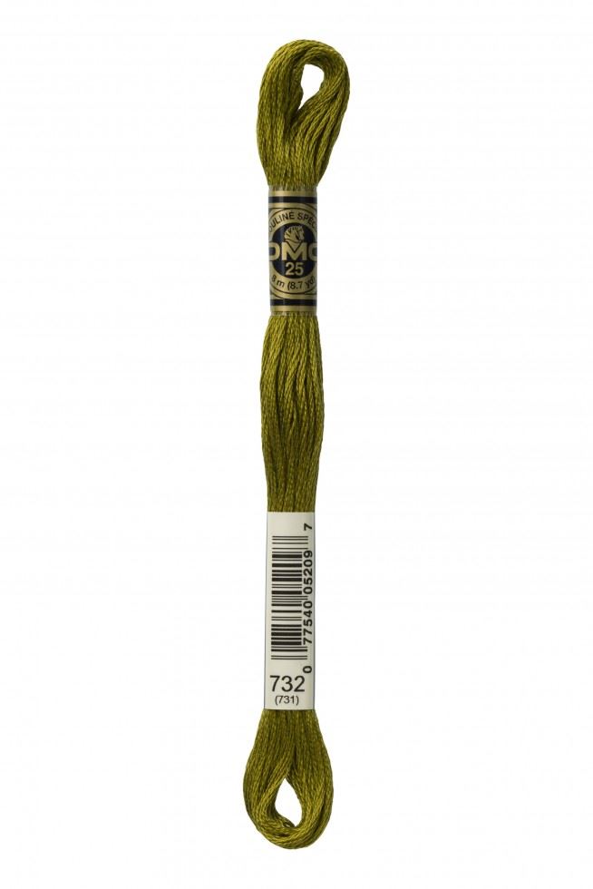 DMC Stranded Cotton Embroidery Thread 732
 