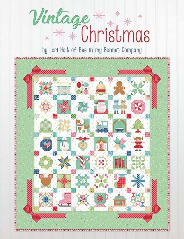 Lori Holt Quilting Book Vintage Christmas
 