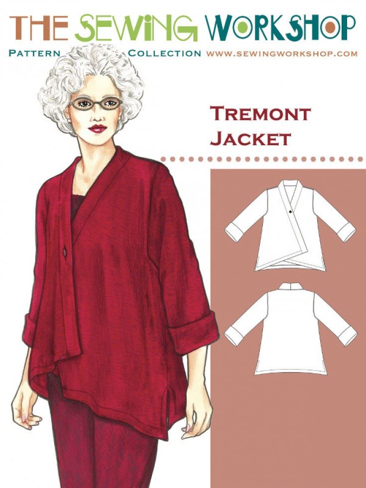 The Sewing Workshop Paper Sewing Pattern Tremont Jacket
 