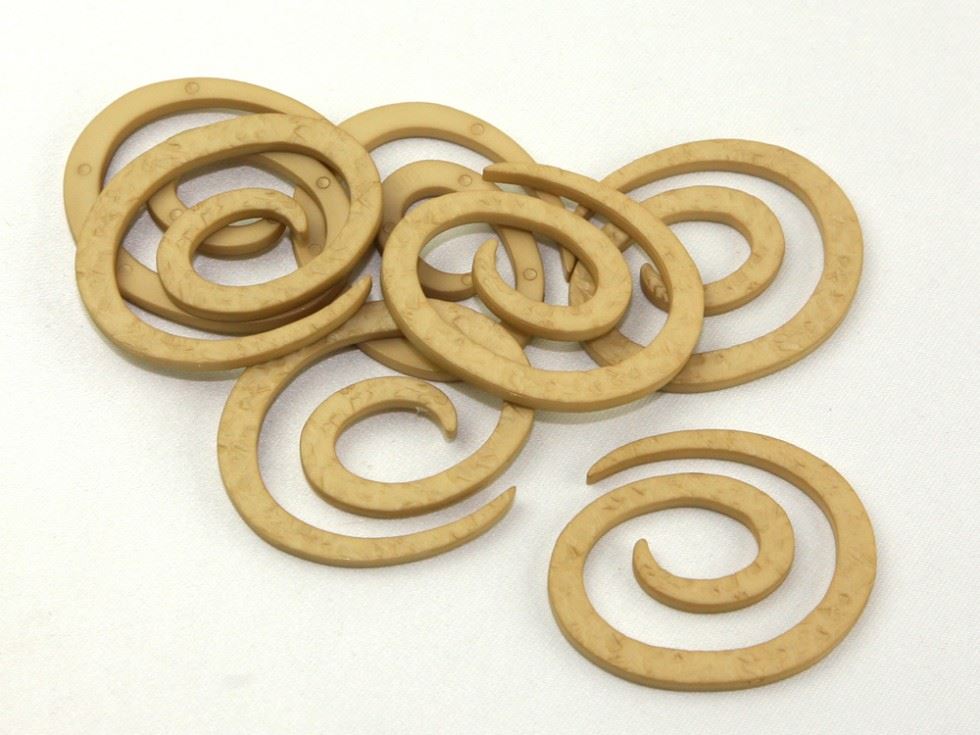 Dill Knit Clothing Fasteners (Value Pack) Beige
 