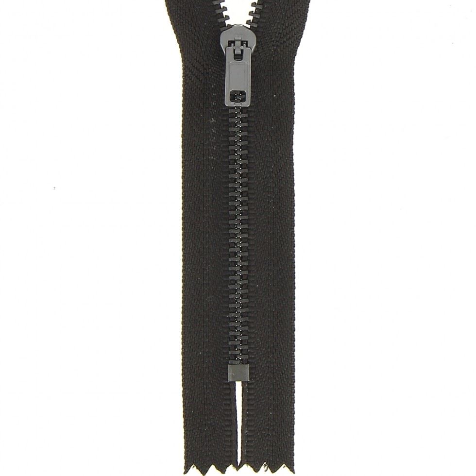 Milward Dark Brown Metal Trouser Closed End Zips
