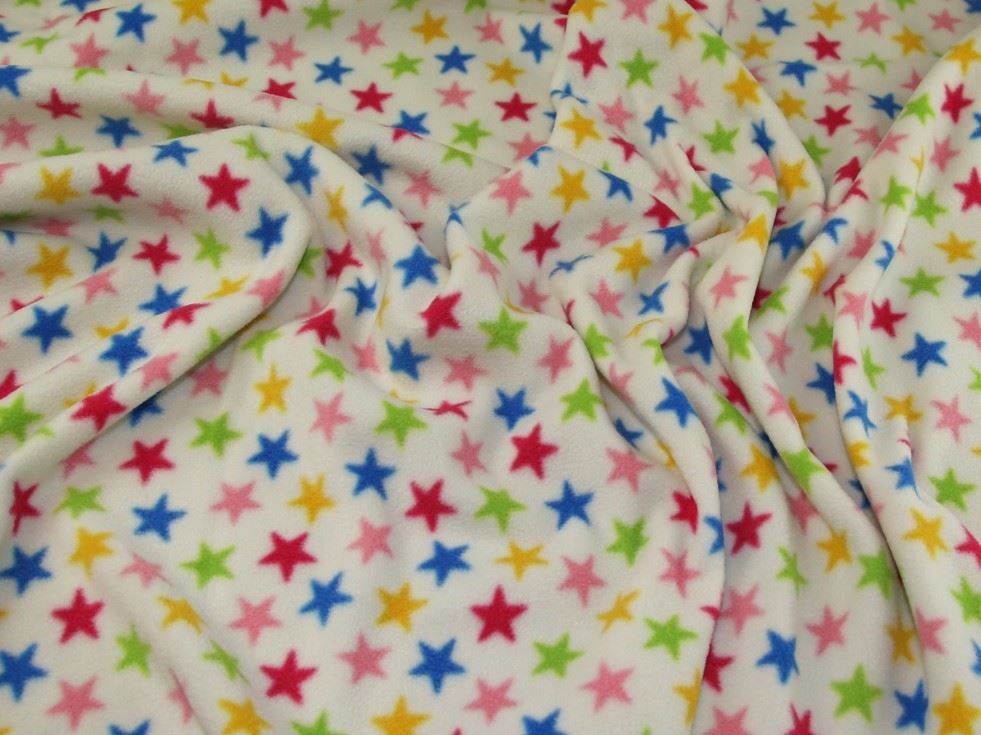 Cream Polar Fleece Fabric