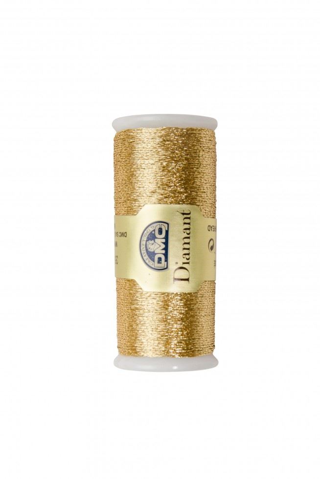 Dmc D3821 Gold Diamant Metallic Embroidery Thread