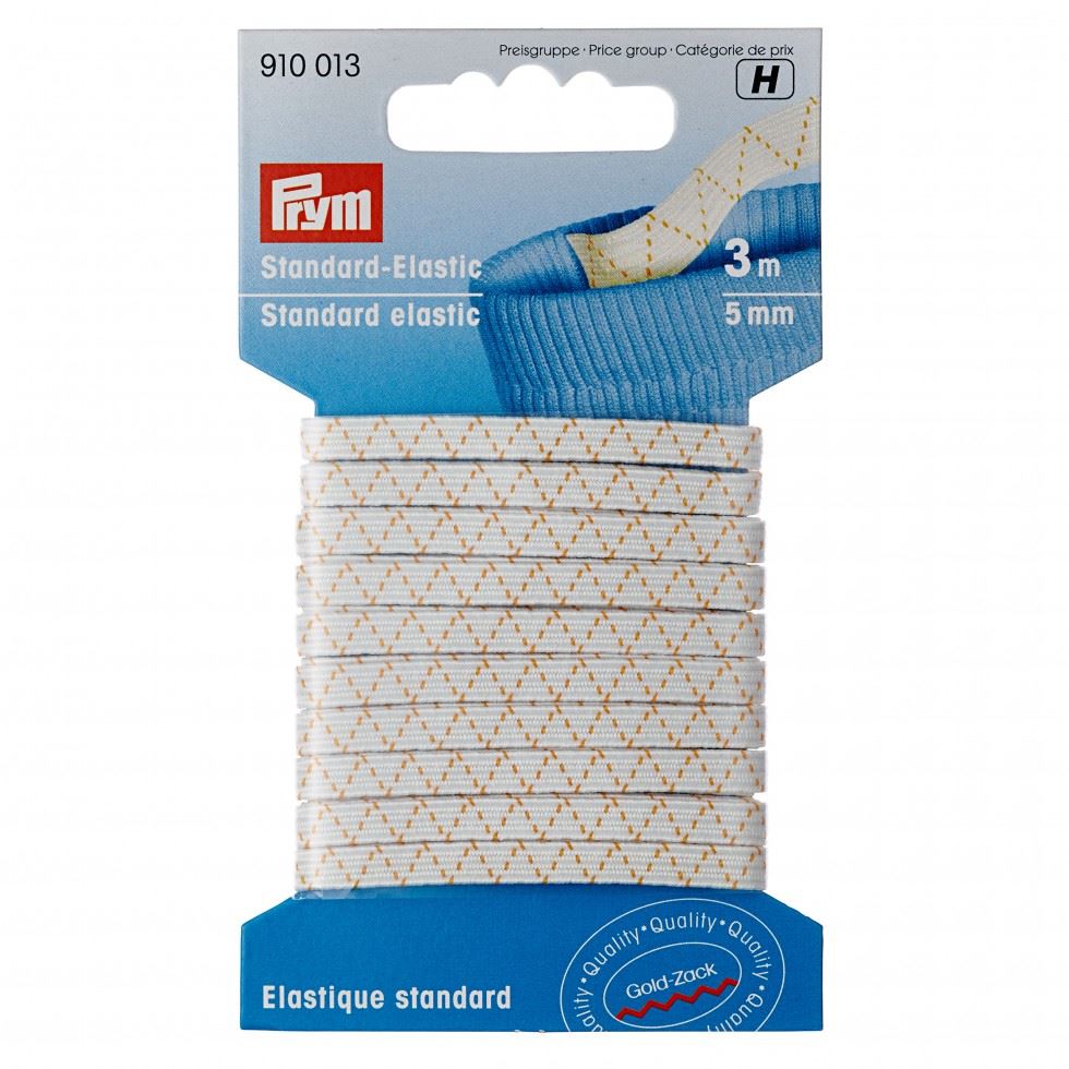 Prym Flat Elastic White