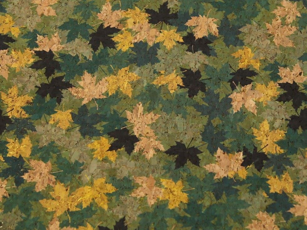 Deadstock Cork Leather Fabric Green
 