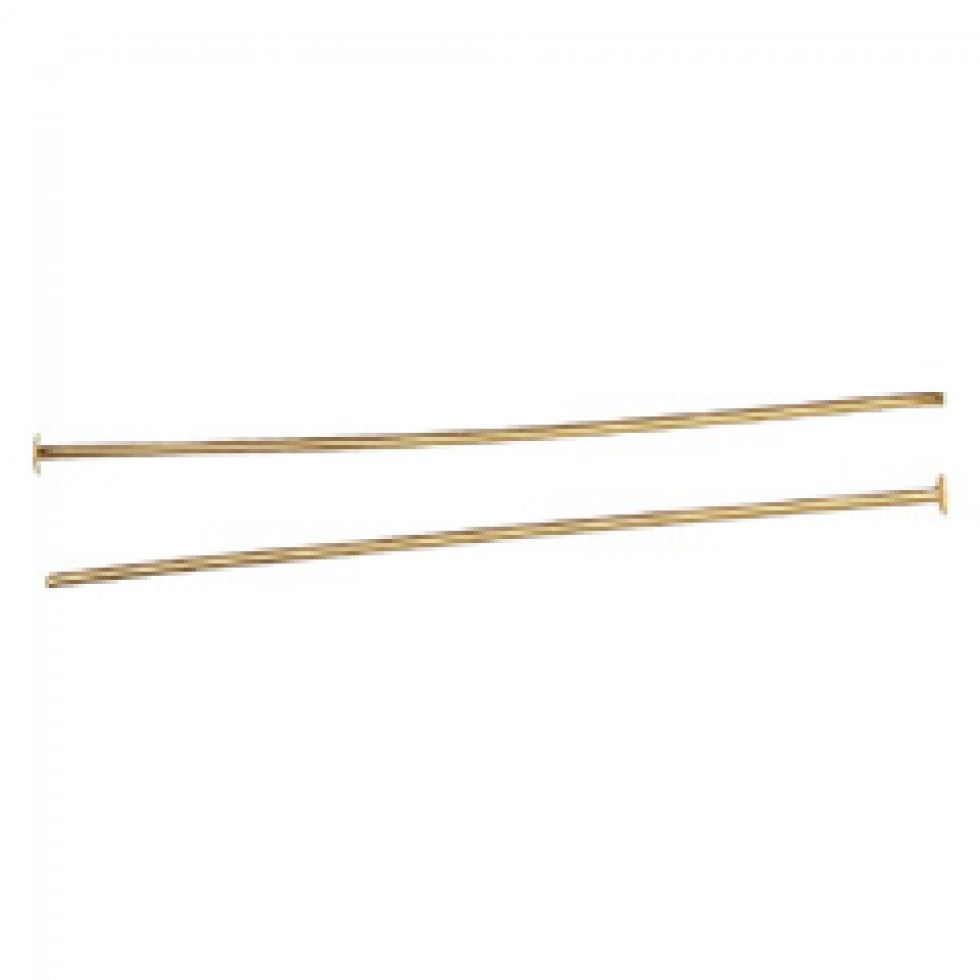 Trimits Gold Thin Head Pin Findings (Value Pack Of 3)