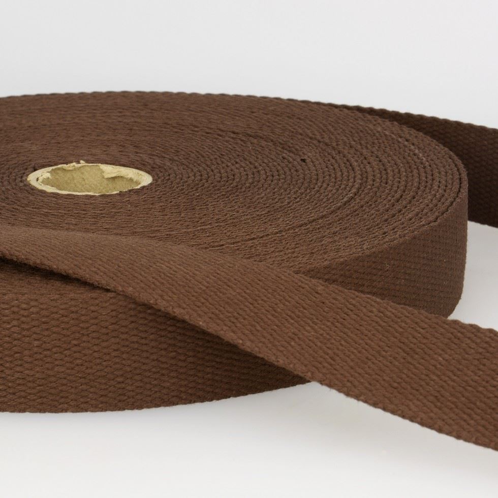 Stephanoise Cotton Webbing Brown
 