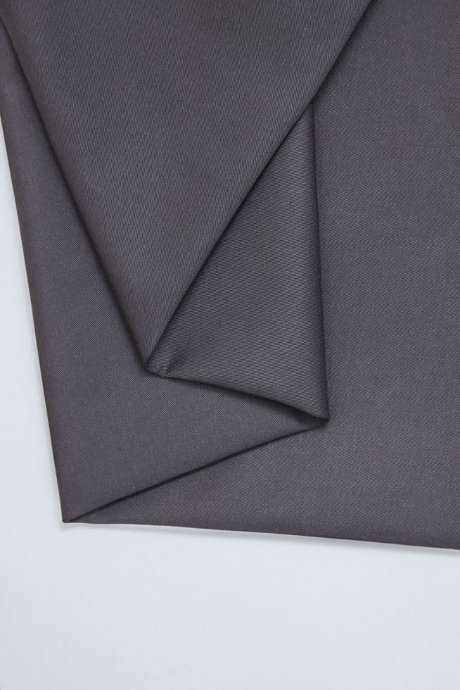 Mind The Maker Calm Grey Organic Cotton Twill Fabric