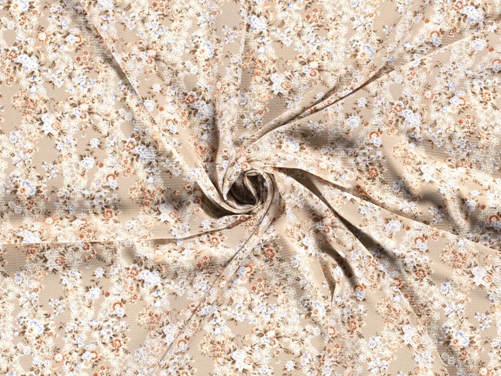 Single Georgette Fabric Beige
 