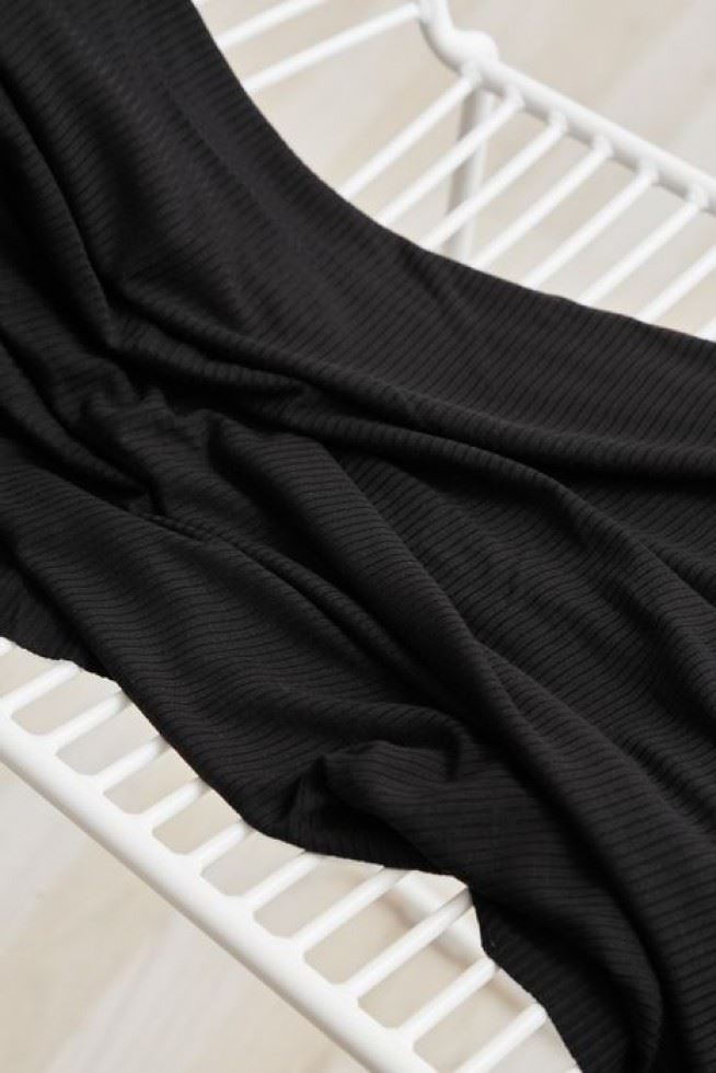 Meet MILK Derby Tencel Modal Rib Stretch Knit Fabric 130cm/52" Wide - per metre - Picture 22 of 38