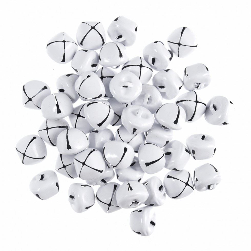 Trimits White Jingle Craft Bells