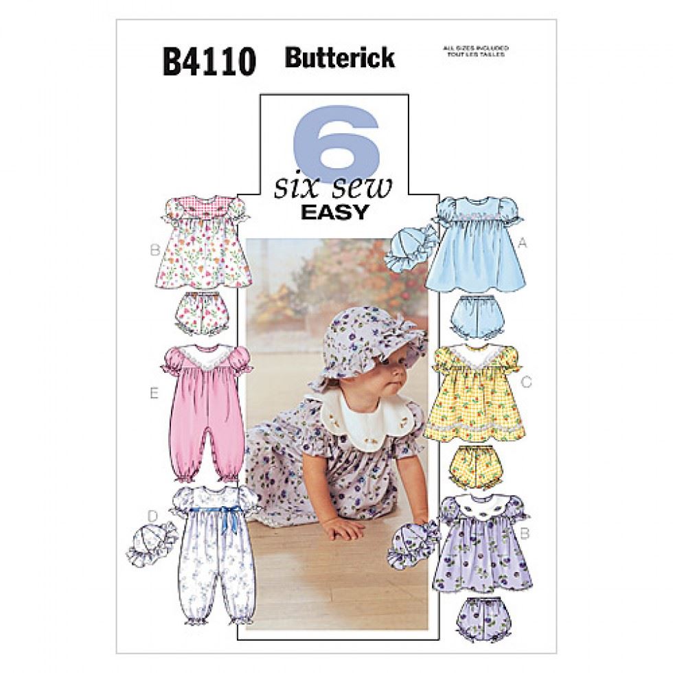 Butterick Paper Sewing Pattern 4110
 