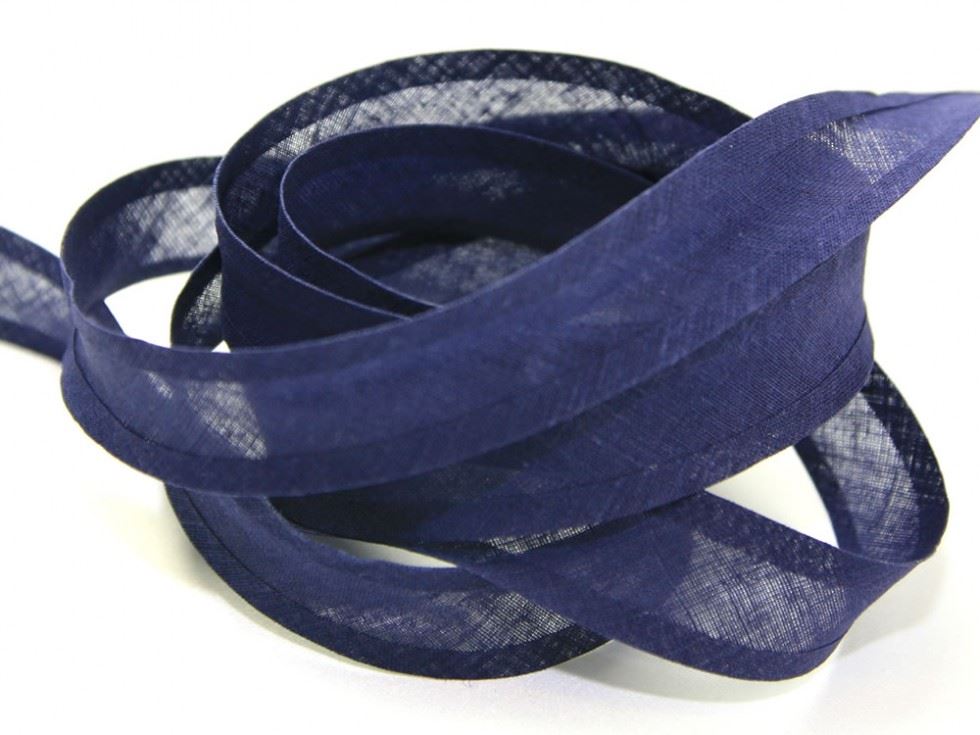 Navy 6348 Cotton Bias Binding Tape (Value Roll)