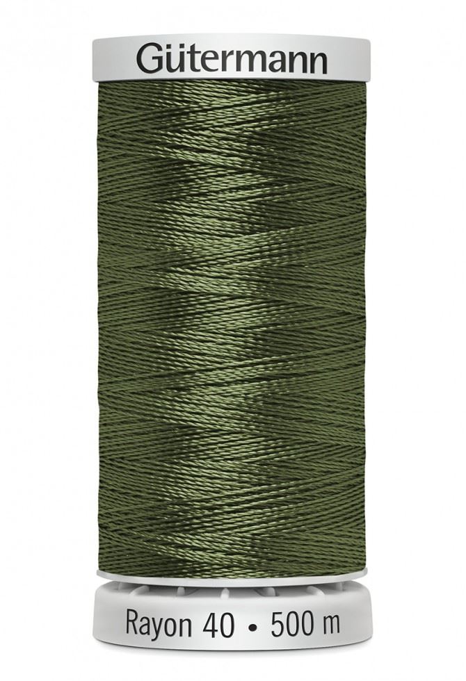 Gutermann 630 No 40 Sulky Rayon Embroidery Thread