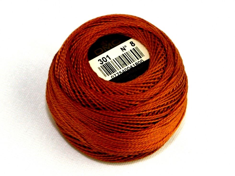 DMC Size 8 Cotton Perle Thread 301
 