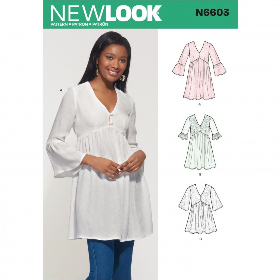 New Look Paper Sewing Pattern 6603
 