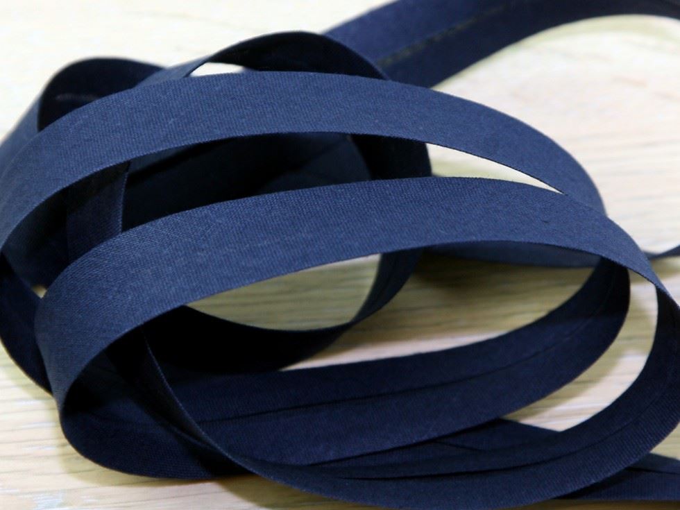 Prym Navy Blue Cotton Bias Binding Tape