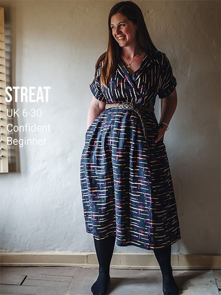 Sussex Seamstress Paper Sewing Pattern Streat Dress