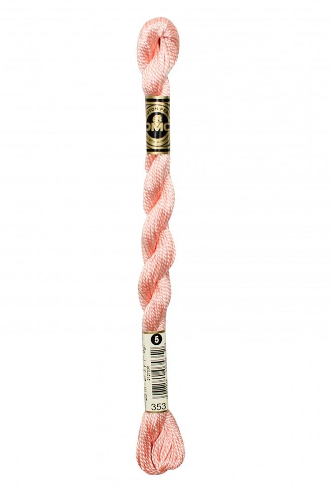 DMC Size 5 Cotton Perle Thread 353
 