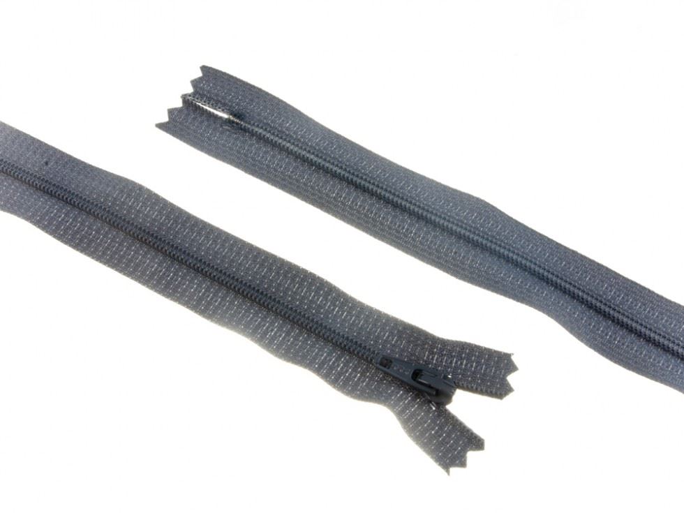 YKK Nylon Closed End Dress Zips Mid Grey