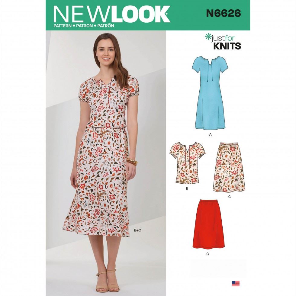 New Look Paper Sewing Pattern 6626
 