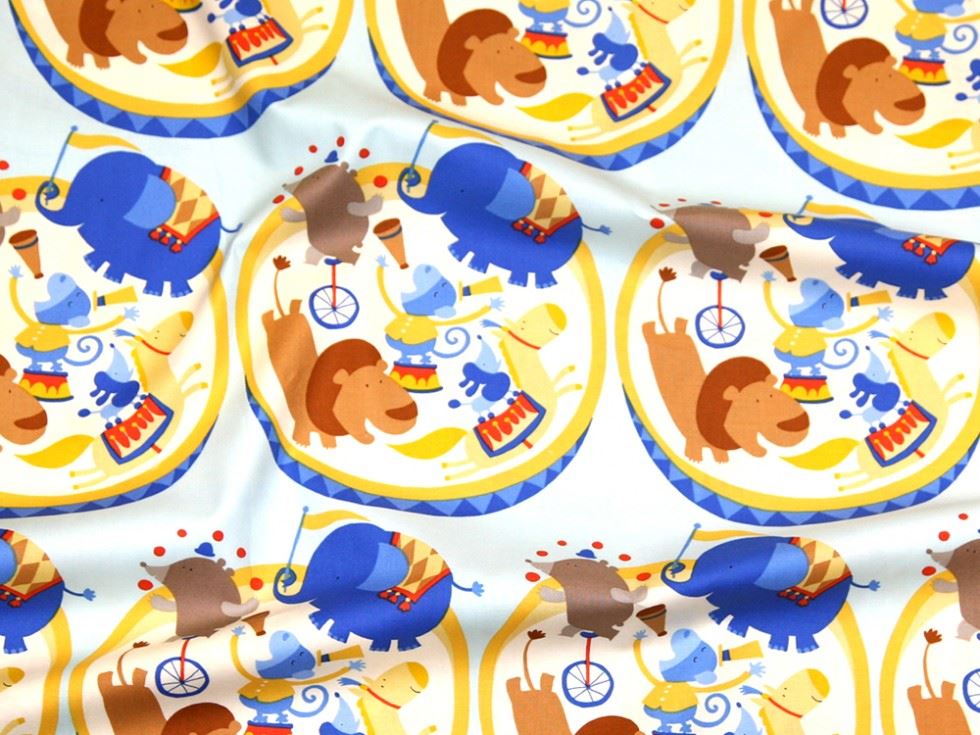 Free Spirit 100% Cotton Poplin Fabric Big Top
 