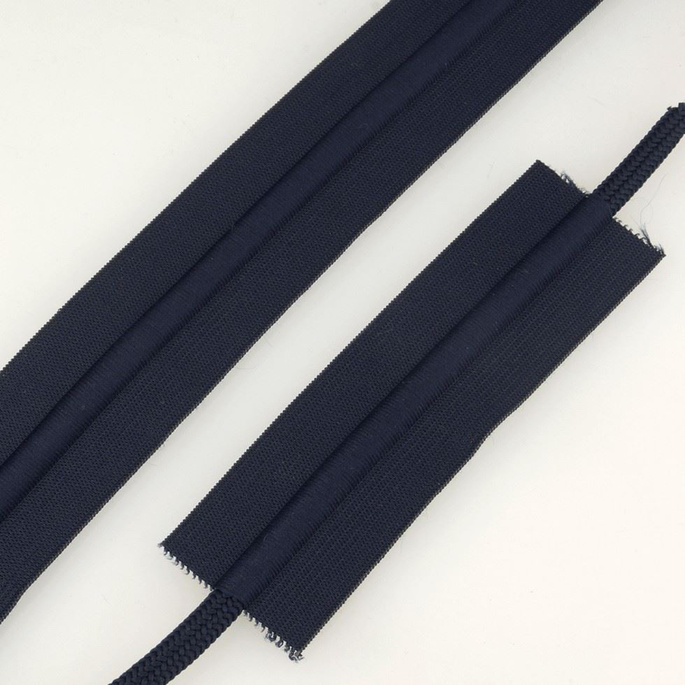 Stephanoise Elastic Tape With Cord Navy Blue