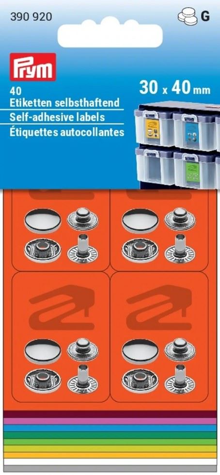 Image of Prym Colour Labels For Vario Creative Tool