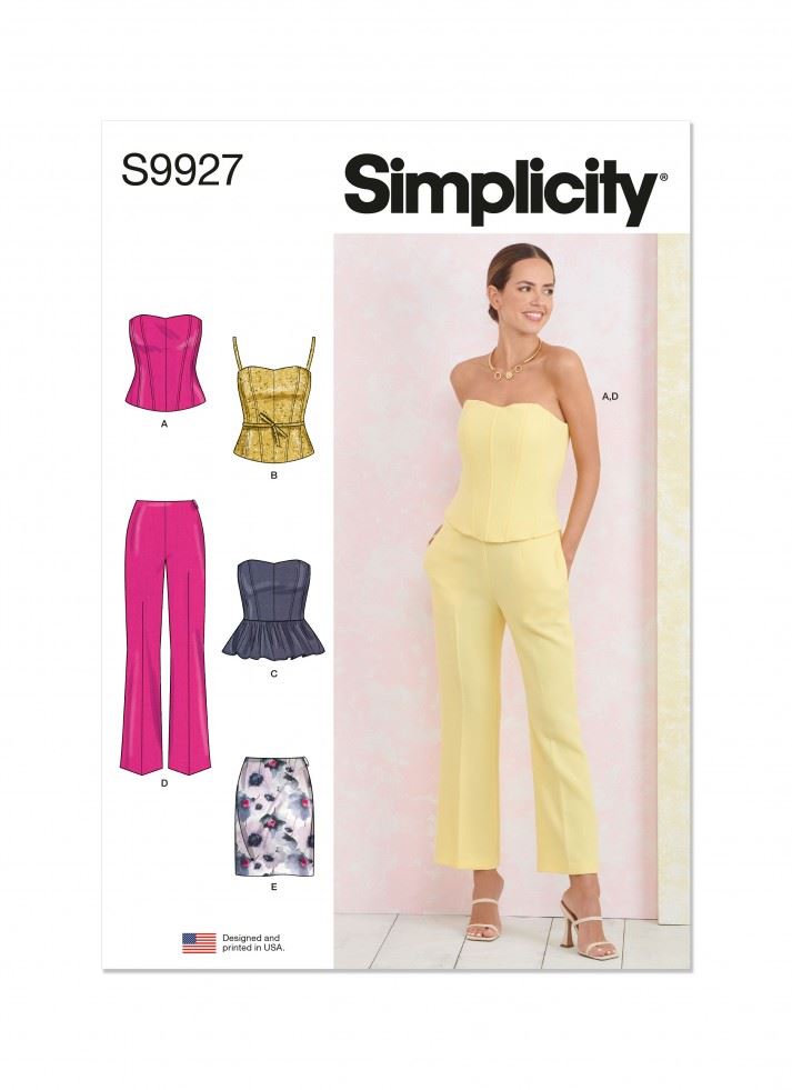 Simplicity Paper Sewing Pattern 9927
 
