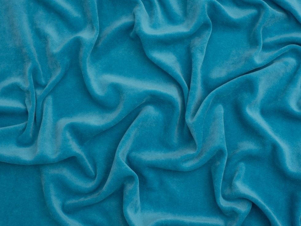 Minerva Core Range Cotton Velour Stretch Knit Fabric 150cm/60" Wide - per metre - Picture 1 of 82