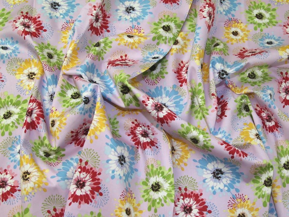 Deadstock 100% Cotton Poplin Fabric Lilac
 