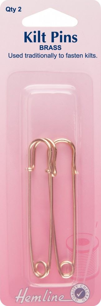 Minerva Kilt Pins Gold Hemline H411
