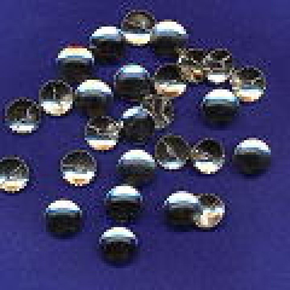 Hemline Silver Metal Self Cover Buttons