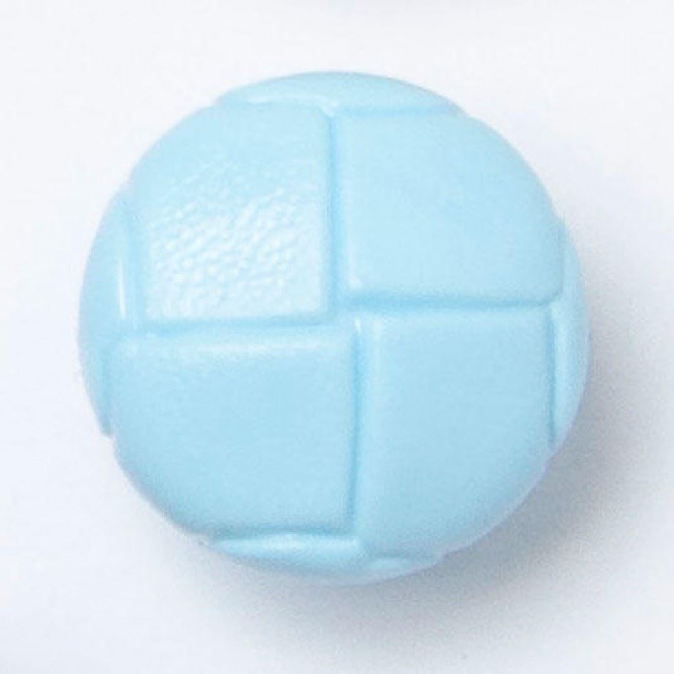 Round Football Buttons (Value Pack) Light Blue
 
