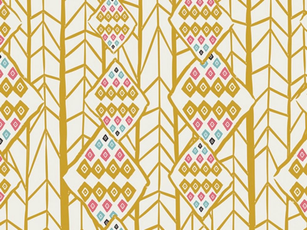Art Gallery Fabrics Etno 100% Cotton Poplin Fabric Kandace