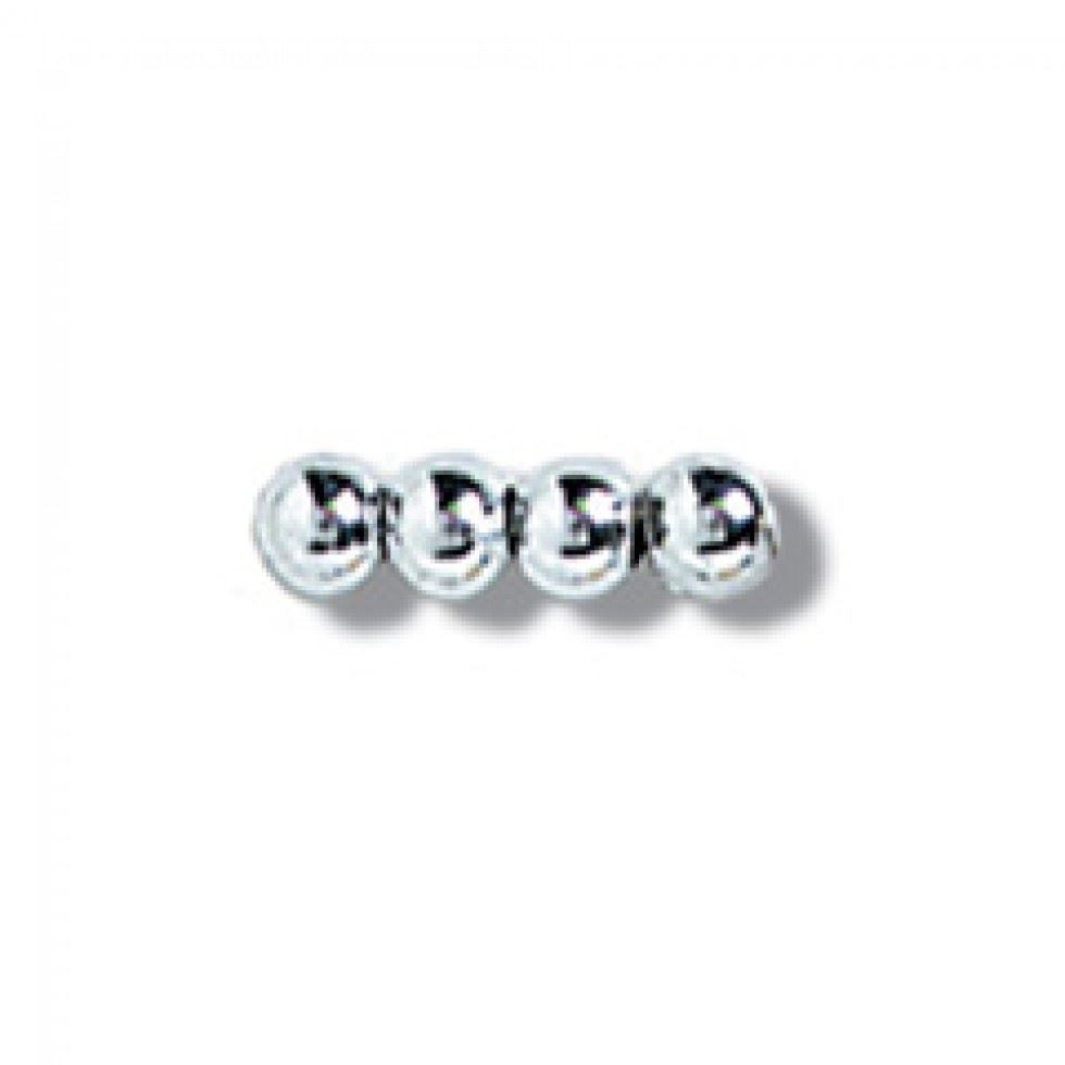 Trimits Silver Plated Beads (Value Pack Of 5)