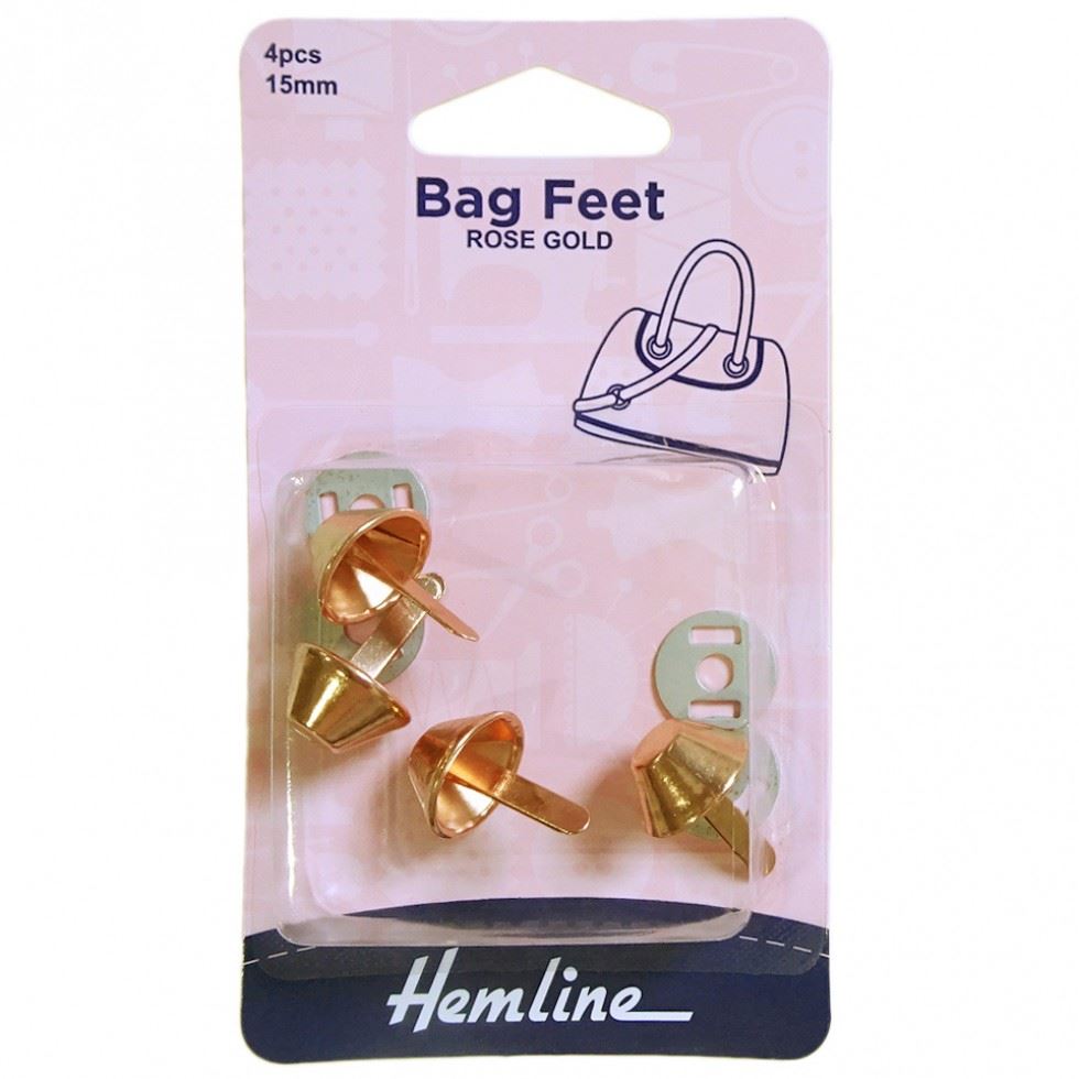 Hemline Rose Gold Base Nails