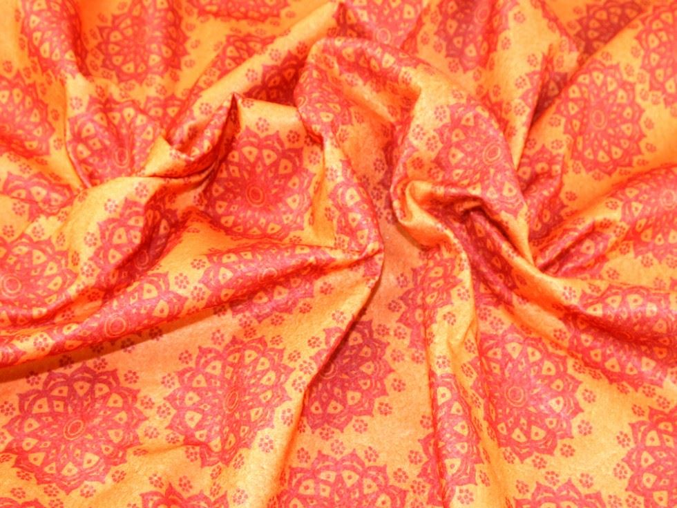 Camelot Fabrics Orange Soft Felt Fabric