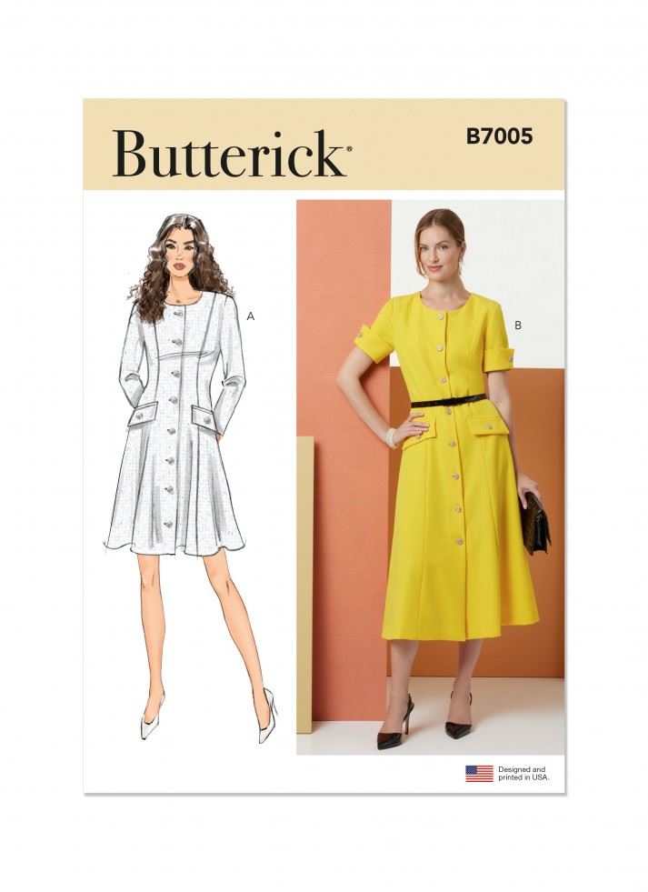 Minerva Sewing Pattern 7005 Butterick Butterick-7005-E5