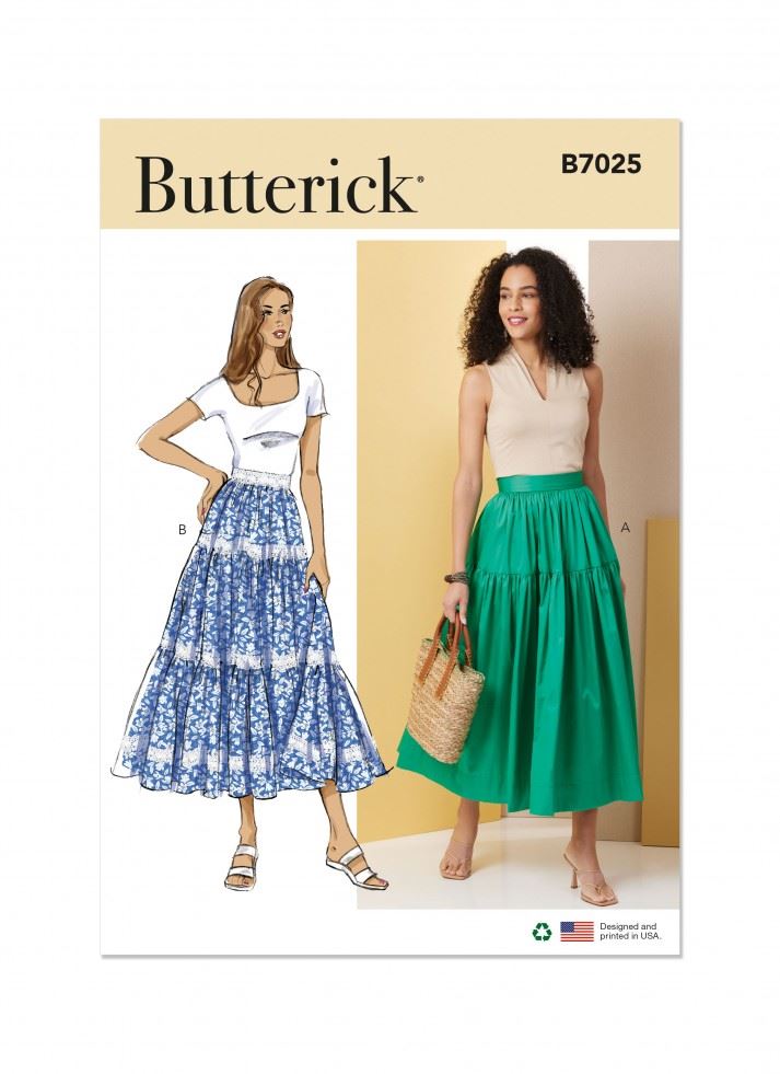 Butterick Paper Sewing Pattern 7025
 