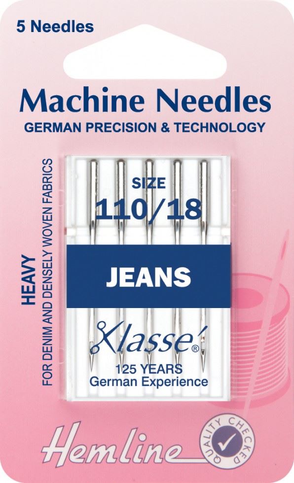 Hemline Jeans Sewing Machine Needles