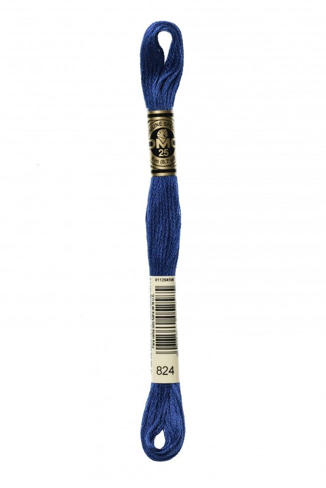 DMC Stranded Cotton Embroidery Thread 824
 