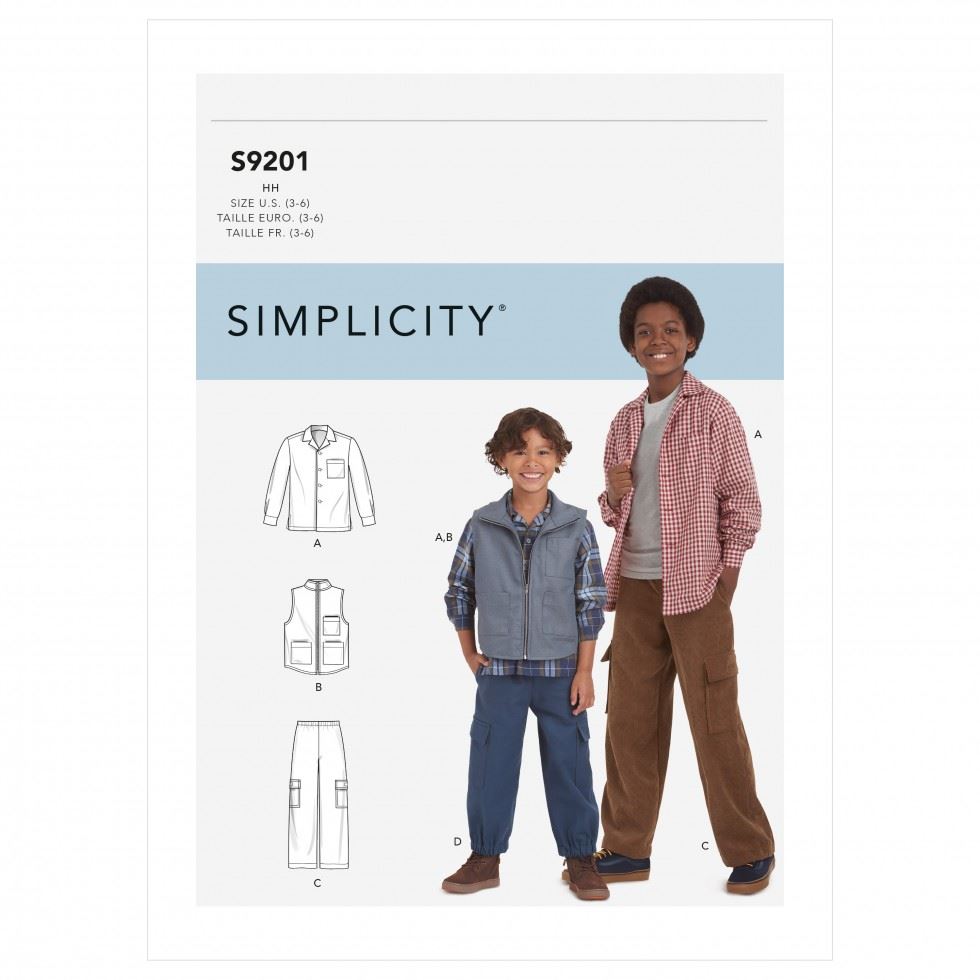 Minerva Sewing Pattern 9201 Simplicity Simplicity-9201-Hh