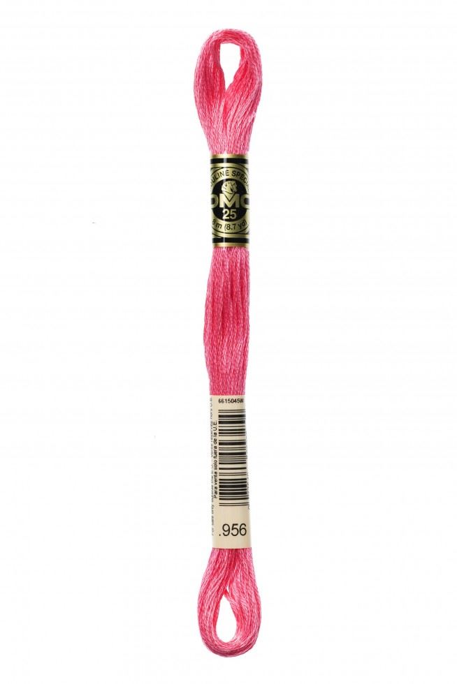 Dmc 956 Stranded Cotton Embroidery Thread