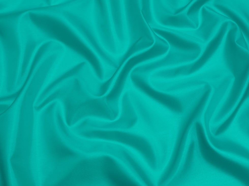 Premium Habotai Lining Fabric Turquoise