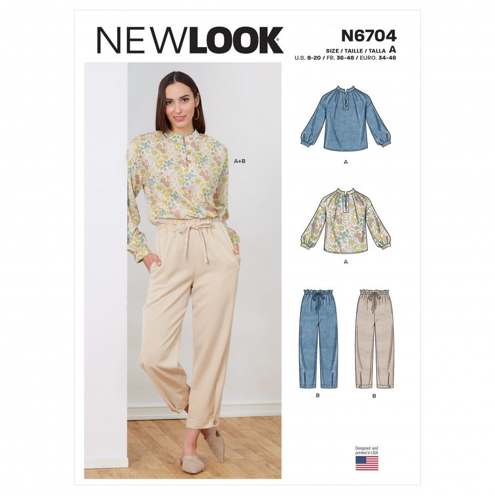 New Look Paper Sewing Pattern 6704
 