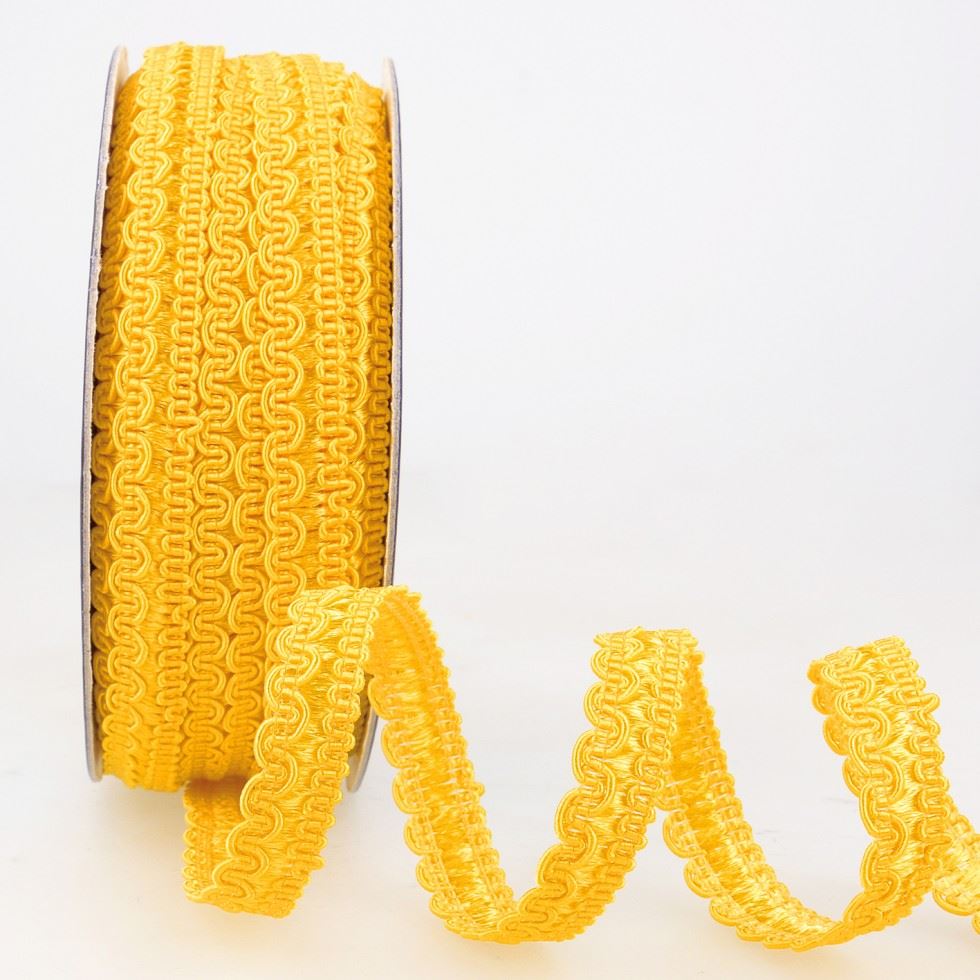 Stephanoise Rayon Braid Trim Yellow